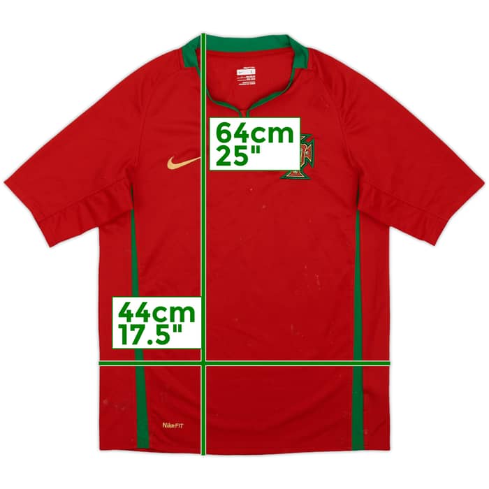 2008-10 Portugal Home Shirt - 5/10 - (L.Boys)