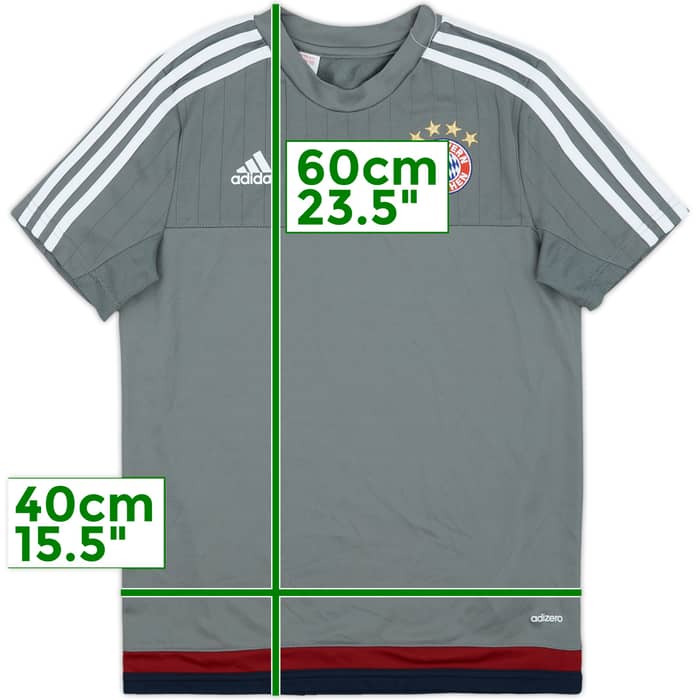 2015-16 Bayern Munich adizero Training Shirt - 8/10 - (M.Boys)