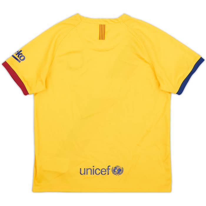 2019-20 Barcelona Away Shirt - 8/10 - (4-6 Years)