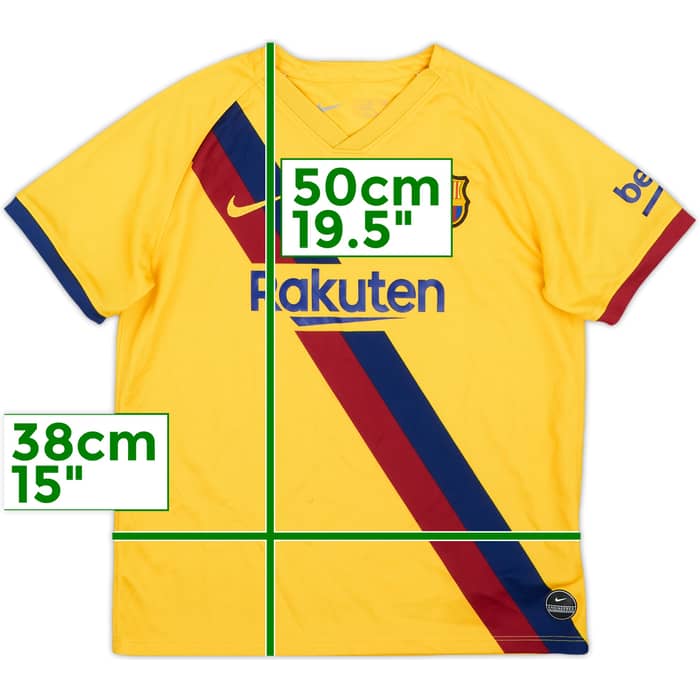 2019-20 Barcelona Away Shirt - 8/10 - (4-6 Years)