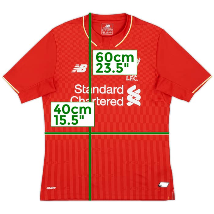 2015-16 Liverpool Home Shirt - 7/10 - (M.Boys)