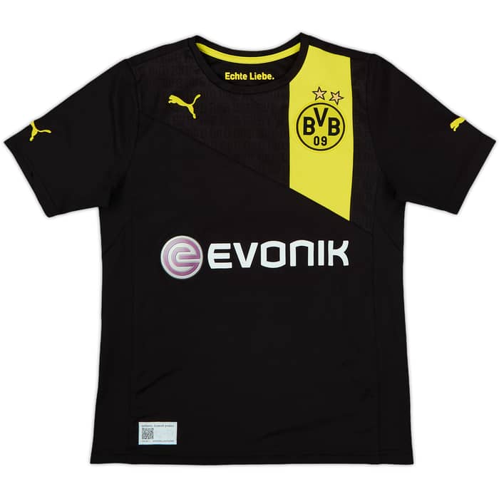 2012-13 Borussia Dortmund Away Shirt David #6 - 8/10 - (M.Boys)