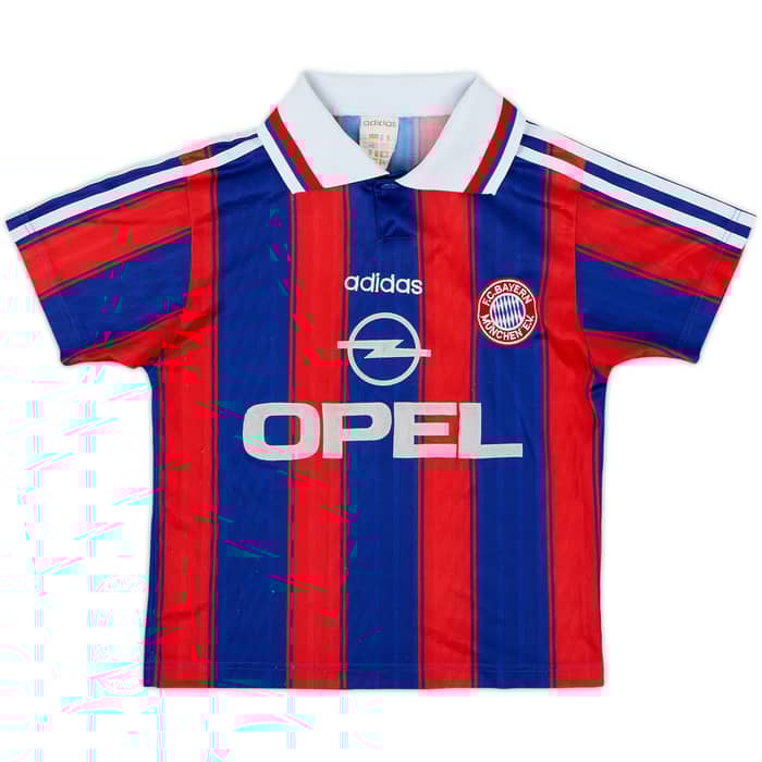1995-97 Bayern Munich Home Shirt - 8/10 - (5-6 Years)