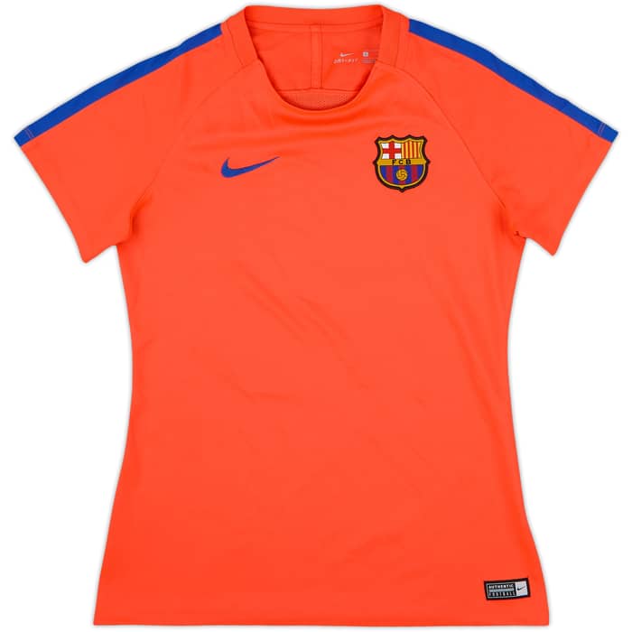 2016-17 Barcelona Nike Training Shirt - 9/10 - (Women's S)