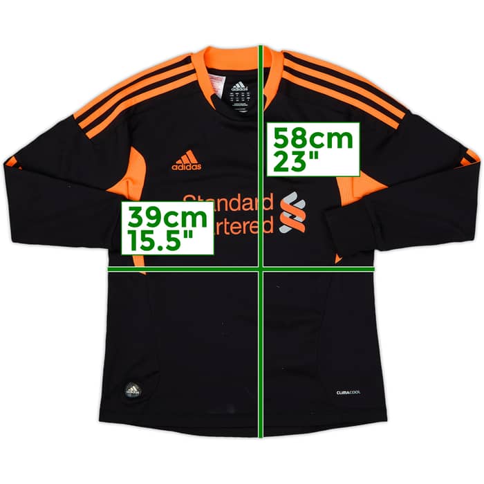 2011-12 Liverpool GK Shirt - 5/10 - (S.Boys)