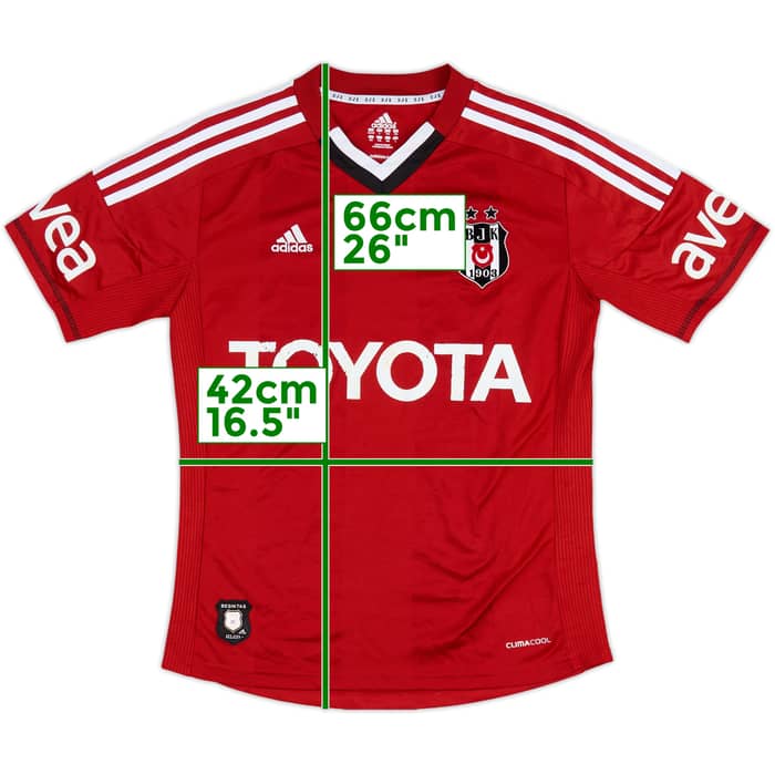 2012-13 Besiktas Third Shirt - 6/10 - (L.Boys)