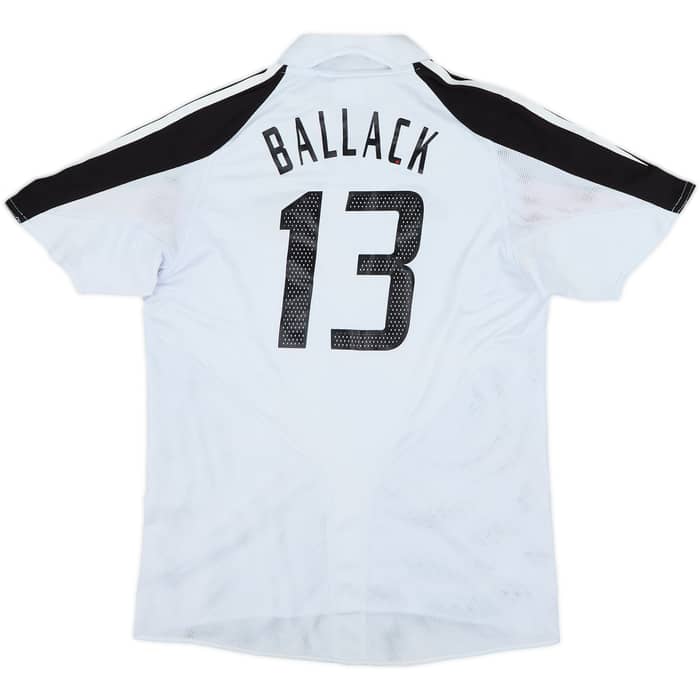 2004-05 Germany Home Shirt Ballack #13 - 6/10 - (L.Boys)