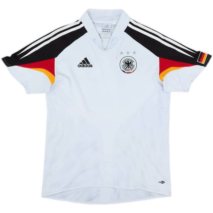 2004-05 Germany Home Shirt Ballack #13 - 6/10 - (L.Boys)