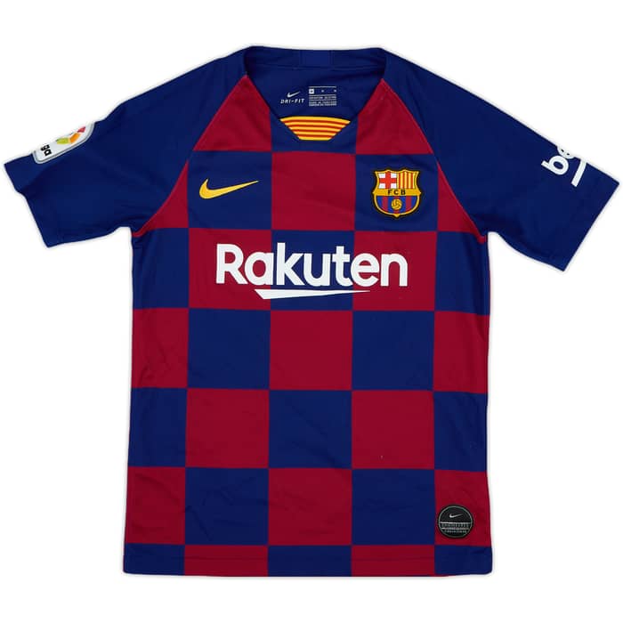 2019-20 Barcelona Home Shirt - 9/10 - (M.Boys)