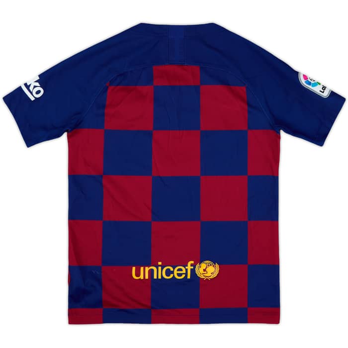 2019-20 Barcelona Home Shirt - 9/10 - (M.Boys)