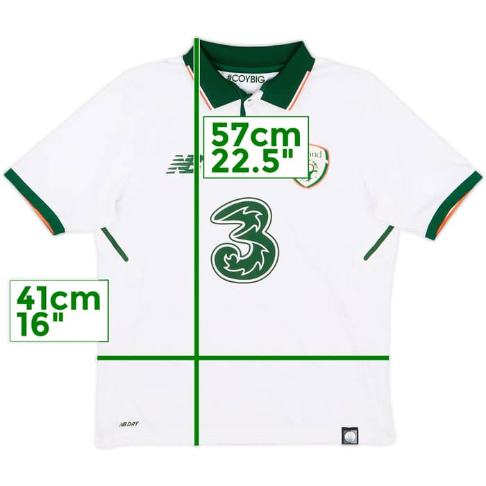 2017-18 Ireland Away Shirt - 6/10 - (M.Boys)