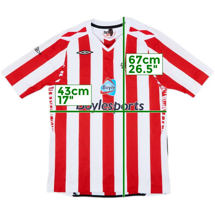 2007-08 Sunderland Home Shirt - 9/10 - (L.Boys)