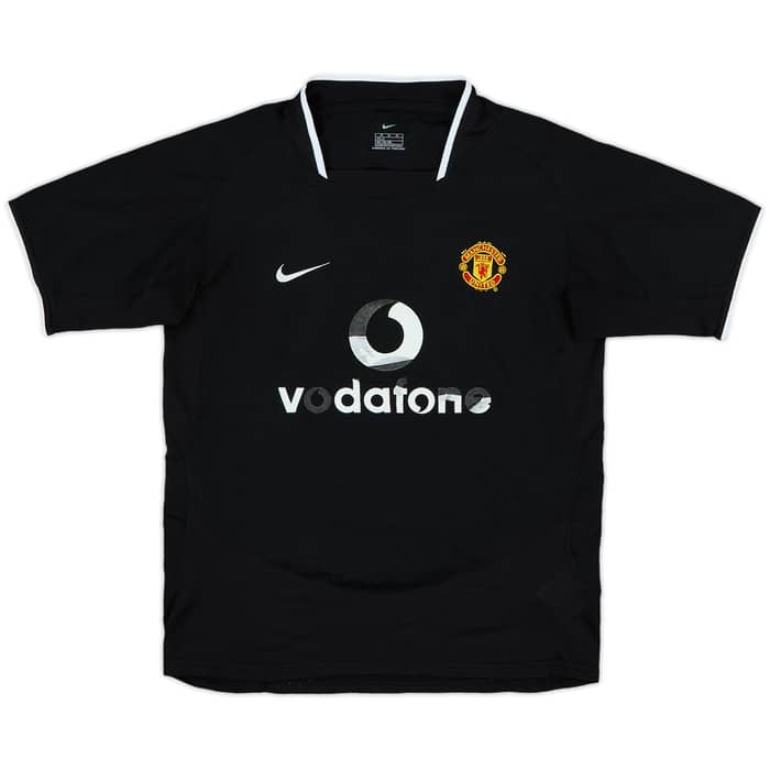 2003-05 Manchester United Away Shirt - 4/10 - (M.Boys)