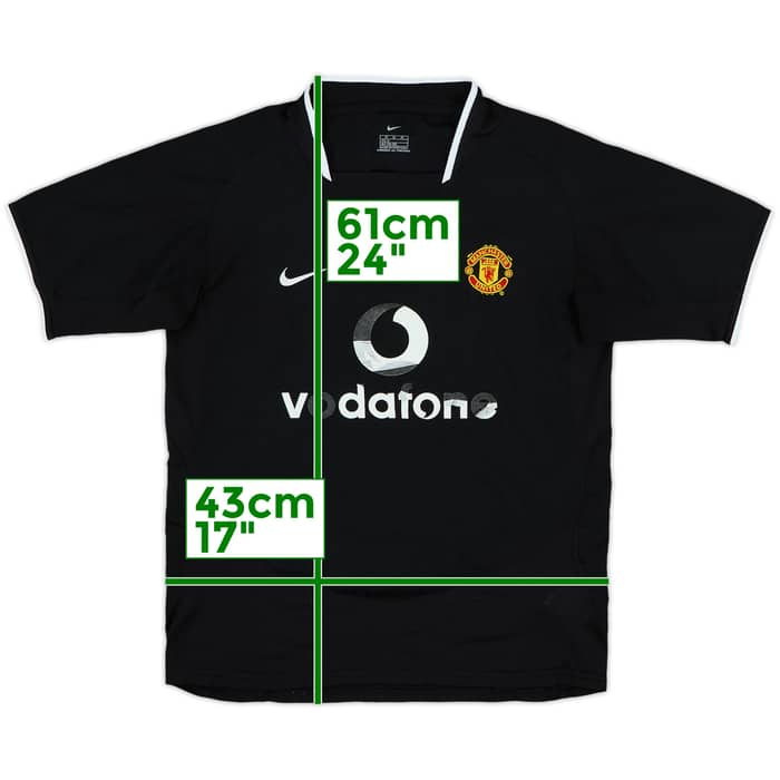 2003-05 Manchester United Away Shirt - 4/10 - (M.Boys)