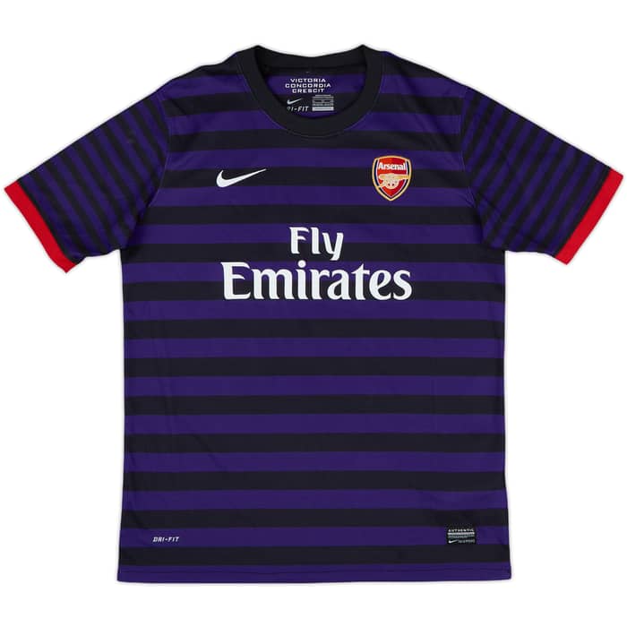 2012-13 Arsenal Away Shirt Podolski #9 - 8/10 - (XL.Boys)