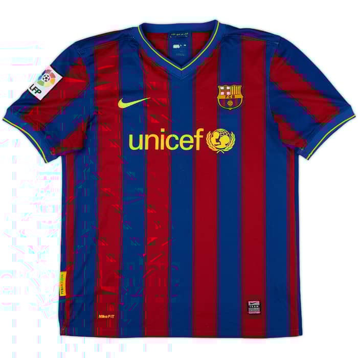 2009-10 Barcelona Home Shirt - 6/10 - (XL.Boys)
