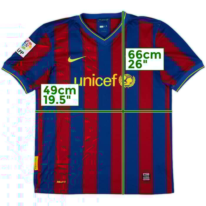 2009-10 Barcelona Home Shirt - 6/10 - (XL.Boys)