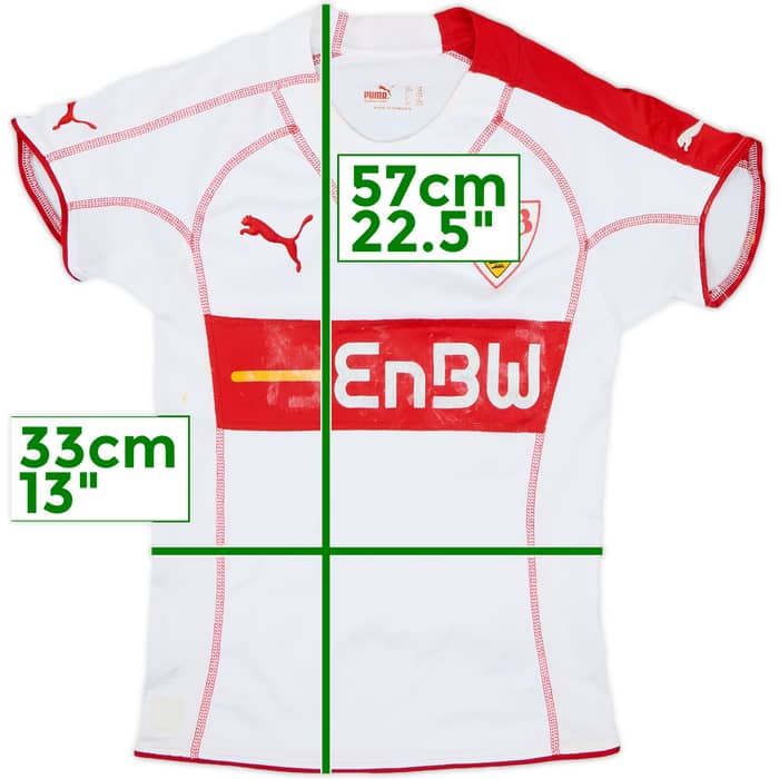 2005-06 Stuttgart Home Shirt - 5/10 - (M.Boys)
