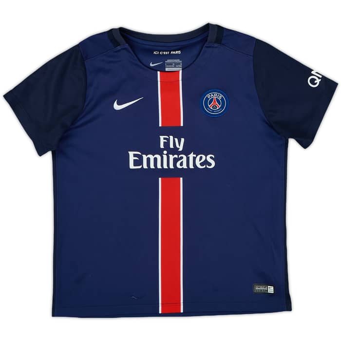 2015-16 Paris Saint-Germain Home Shirt - 9/10 - (S.Boys)