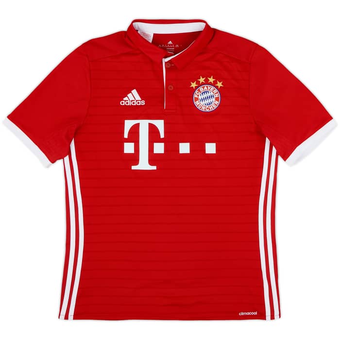 2015-16 Bayern Munich Home Shirt Lewandowski #9 - 6/10 - (XL.Boys)