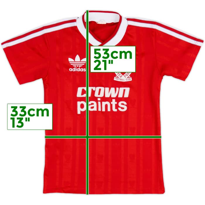 1987-88 Liverpool Home Shirt - 9/10 - (S.Boys)