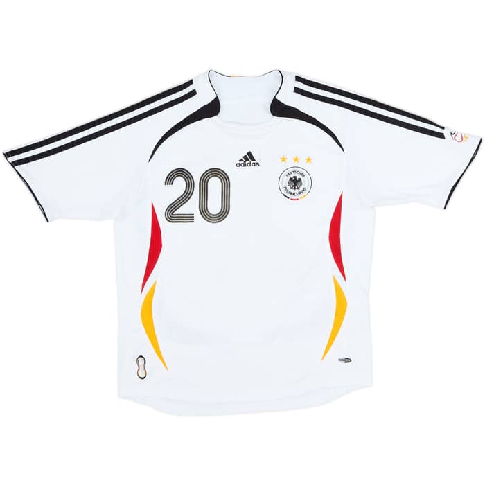 2005-07 Germany Home Shirt Podolski #20 - 6/10 - (M.Boys)