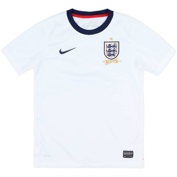 2013 England 150th Anniversary Home Shirt - 9/10 - (M.Boys)
