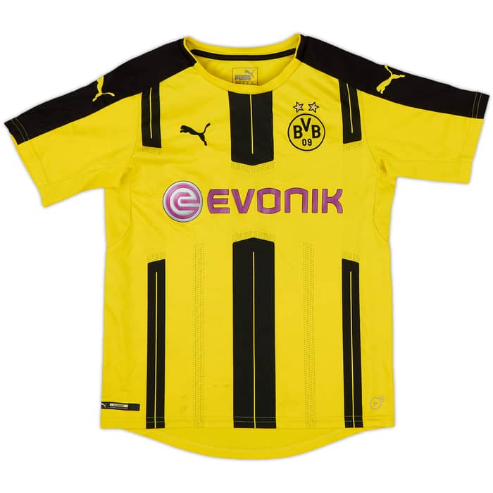 2016-17 Borussia Dortmund Home Shirt - 8/10 - (M.Boys)