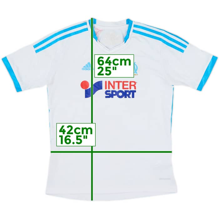 2011-12 Olympique Marseille Home Shirt - 7/10 - (M.Boys)