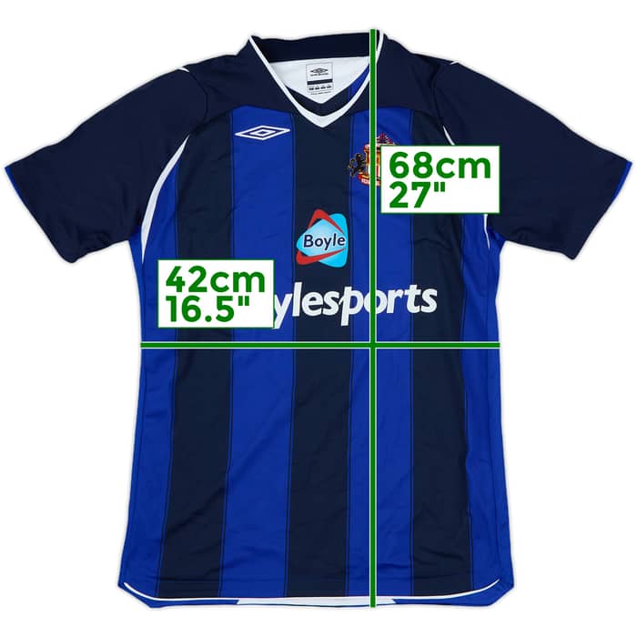 2008-09 Sunderland Away Shirt - 9/10 - (M.Boys)