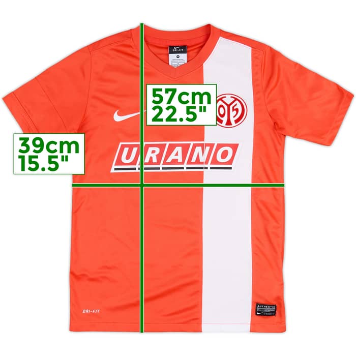 2013-14 FSV Mainz Home Shirt - 7/10 - (M.Boys)