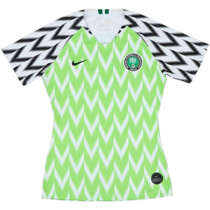 2018-19 Nigeria Home Shirt - 9/10 - (Women's XS)