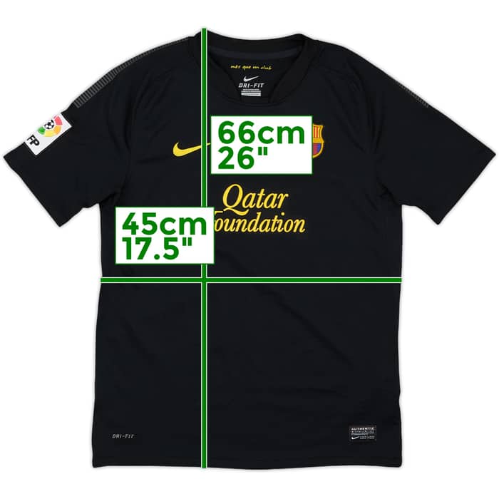 2011-12 Barcelona Away Shirt - 10/10 - (L.Boys)