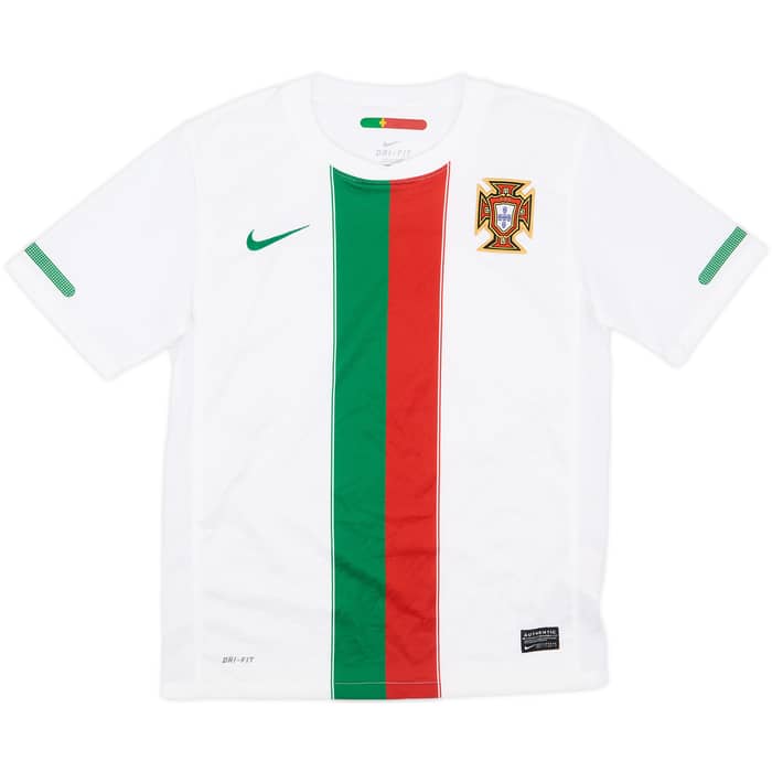 2010-11 Portugal Away Shirt C.Ronaldo #7 - 8/10 - (L.Boys)