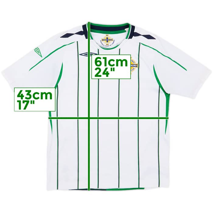 2008-09 Northern Ireland Away Shirt - 8/10 - (L.Boys)