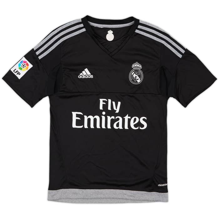 2015-16 Real Madrid GK S/S Shirt - 6/10 - (L.Boys)