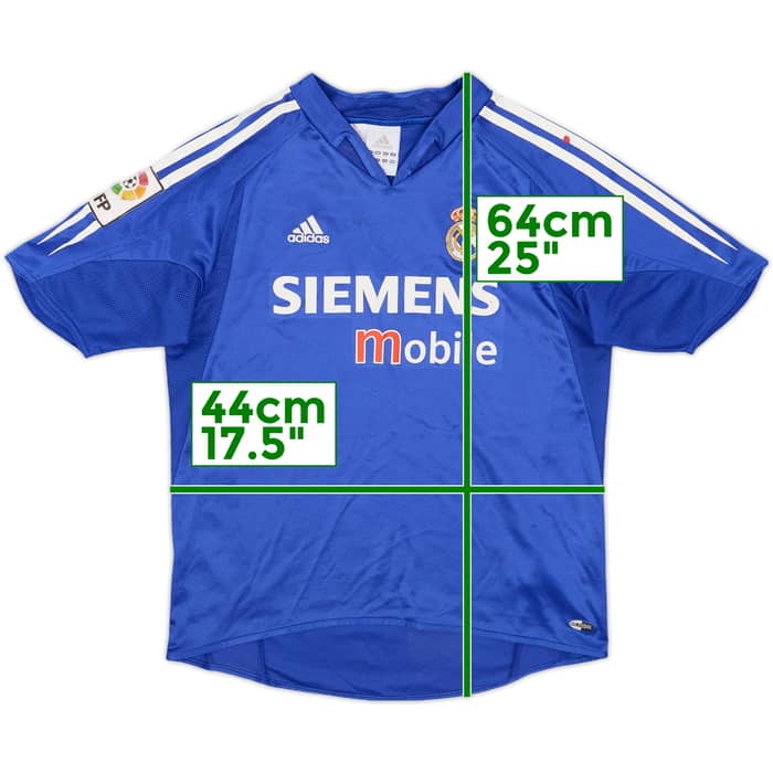 2004-05 Real Madrid Third Shirt - 6/10 - (M.Boys)
