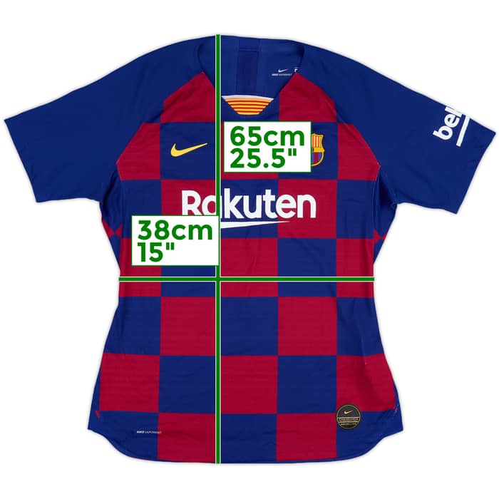 2019-20 Barcelona Authentic Home Shirt - 9/10 - (Women's M)