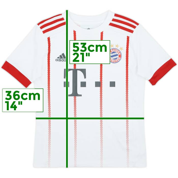 2017-18 Bayern Munich European Third Shirt - 8/10 - (S.Boys)