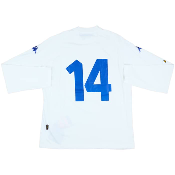 2000-01 Italy Player Issue Away L/S Shirt #14 (XL)