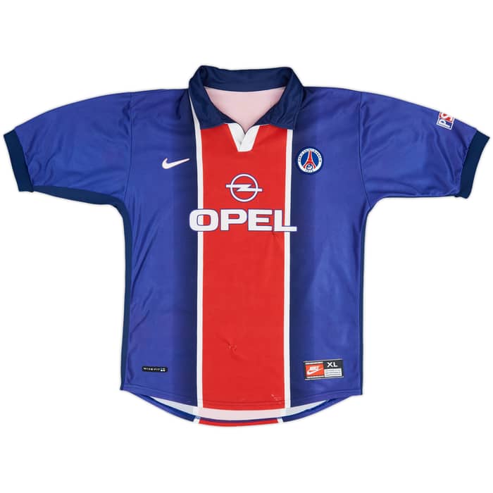 1998-99 Paris Saint-Germain Home Shirt - 4/10 - (L)