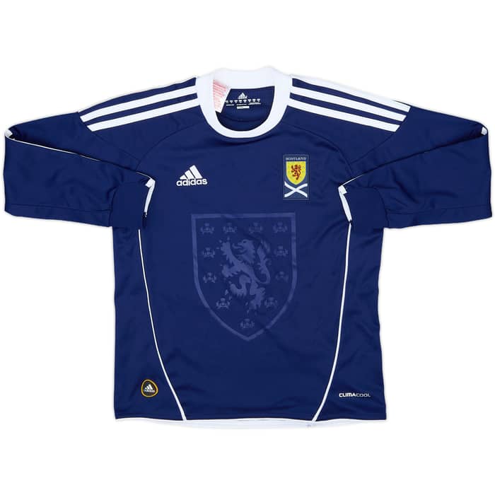 2010-11 Scotland Home Shirt - 10/10 - (7-8 Years)