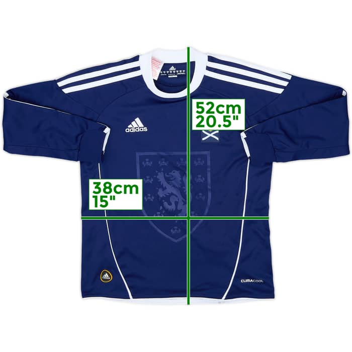 2010-11 Scotland Home Shirt - 10/10 - (7-8 Years)
