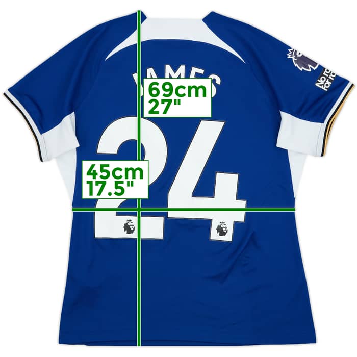 2023-24 Chelsea Home Shirt James #24 - 9/10 - (Women's L)
