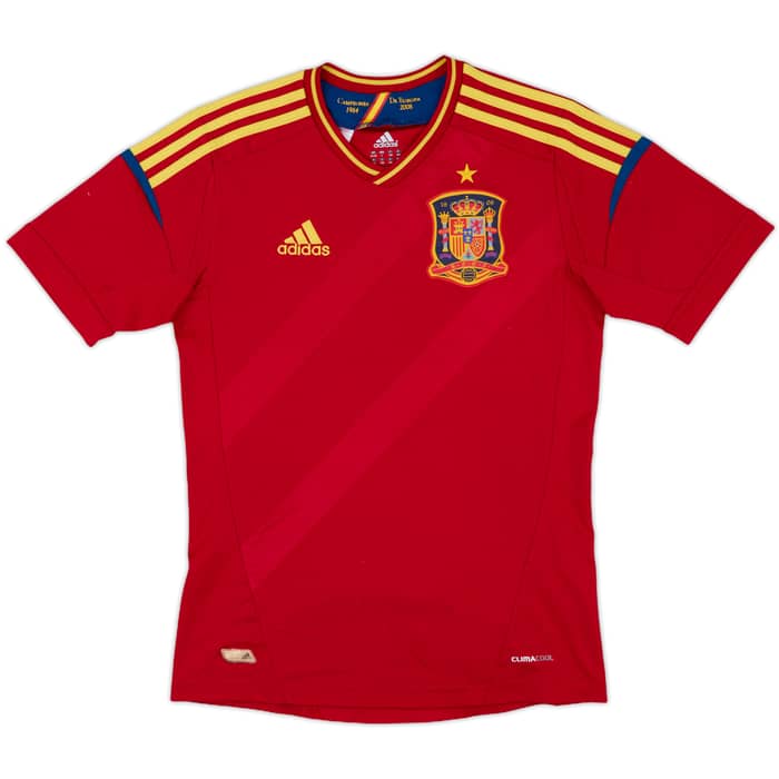 2011-12 Spain Home Shirt - 8/10 - (L.Boys)
