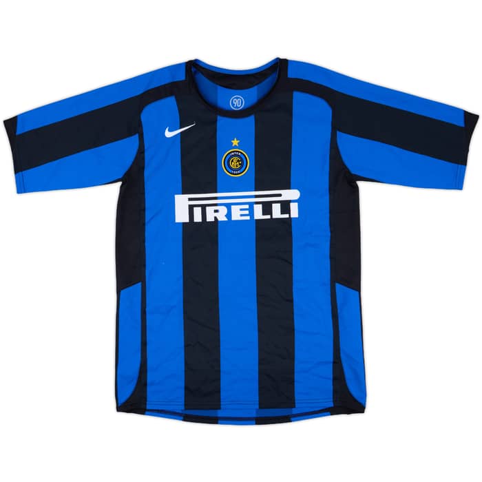 2004-05 Inter Milan Home Shirt - 7/10 - (XL.Boys)