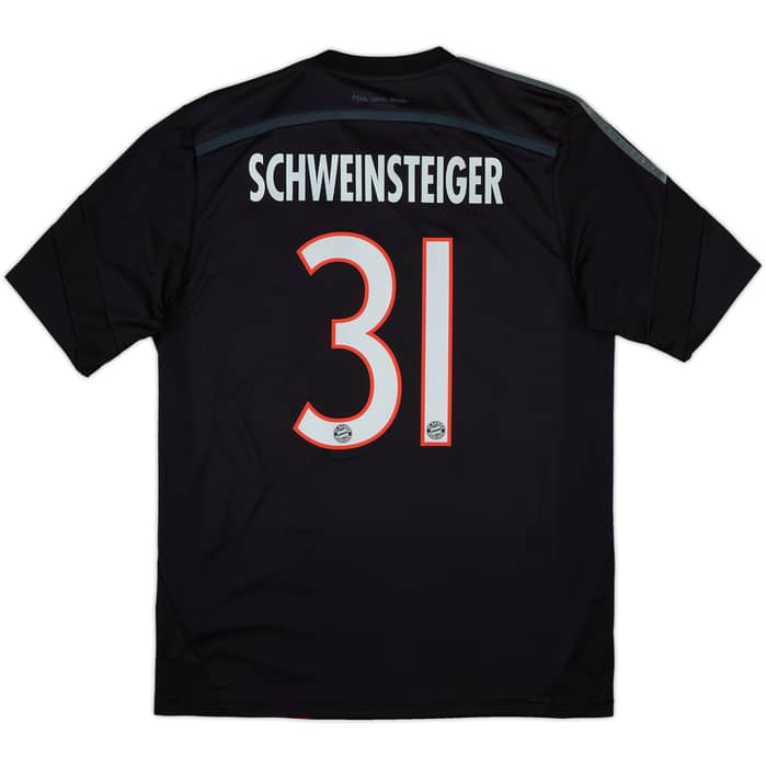 2014-15 Bayern Munich Third Shirt Schweinsteiger #31 - 7/10 - (M)