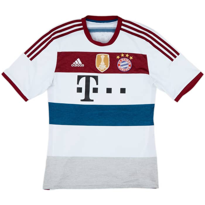 2014-15 Bayern Munich Away Shirt Muller #25 - 6/10 - (M)
