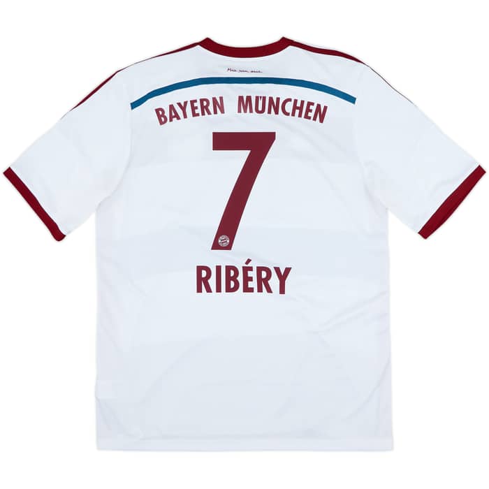 2014-15 Bayern Munich Away Shirt Ribery #7 - 9/10 - (XL)