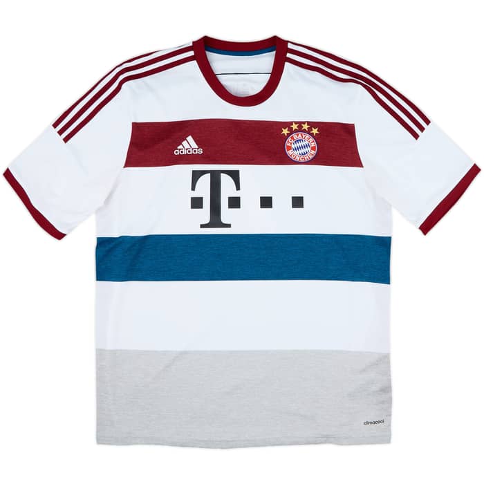 2014-15 Bayern Munich Away Shirt Ribery #7 - 9/10 - (XL)